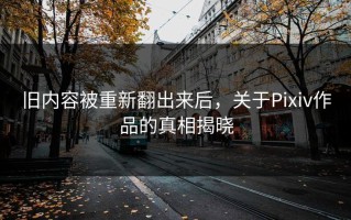旧内容被重新翻出来后，关于Pixiv作品的真相揭晓